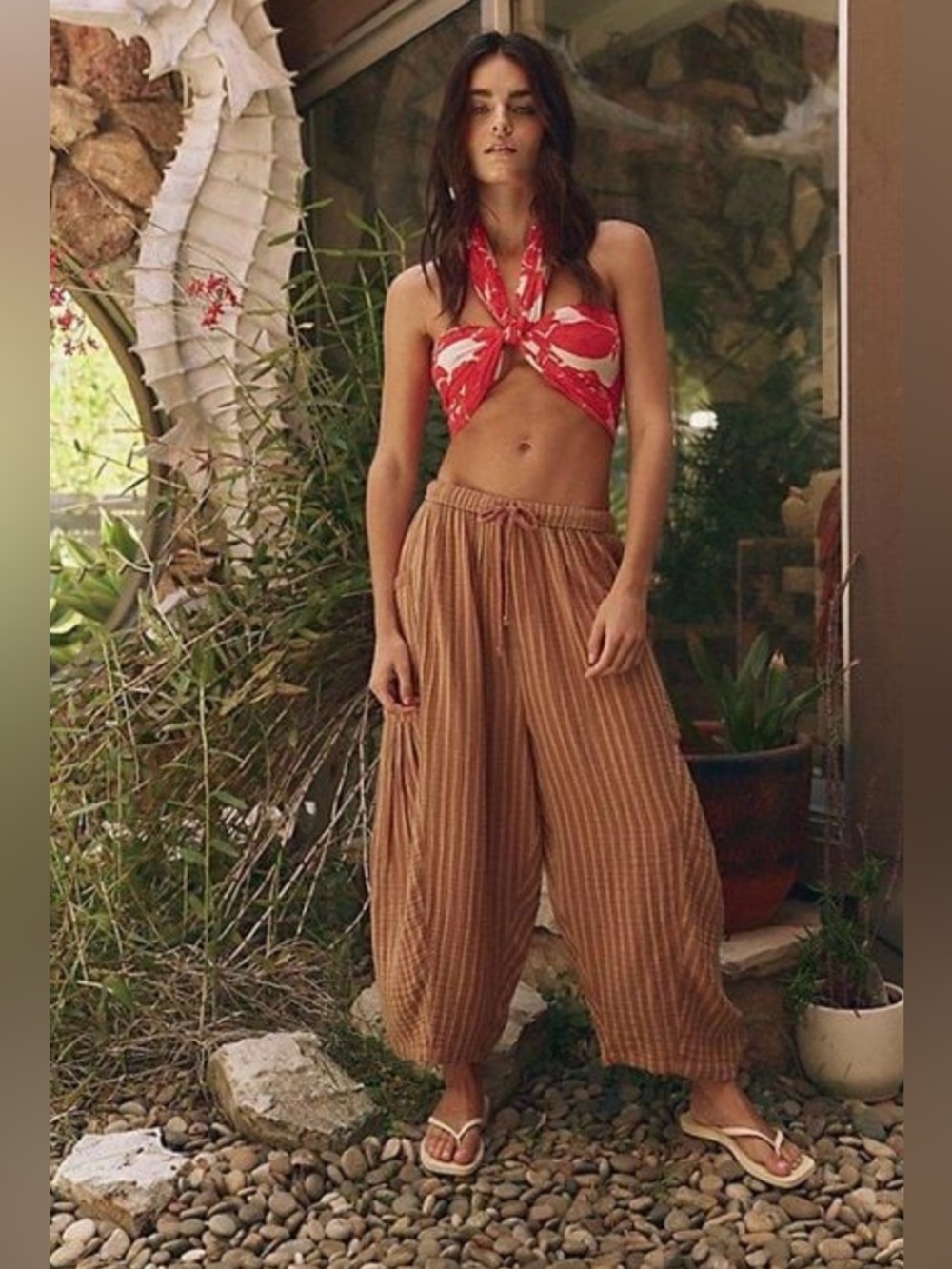 New Free People Quinn Striped Pants Size XS